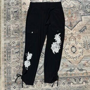 White House Black Market straight crop pants